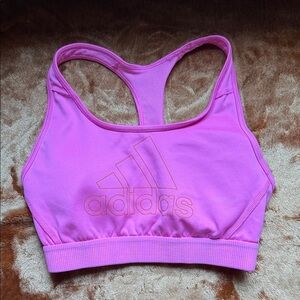 Adidas Bright Pink Athletic Bra